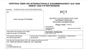 Patent Strömungssystem Schiffbau